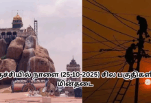 Trichy Power Cut: திருச்சியில் நாளை (25-10-2025) சில பகுதிகளில் மின்தடை